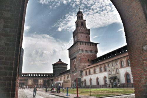 Castello Sforzesco torre del Filarete