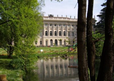 Milano Villa Reale scorcio