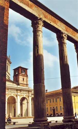 colonne romane sal lorenzo