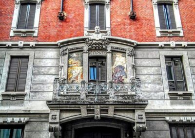 Milano Liberty casa Donzelli