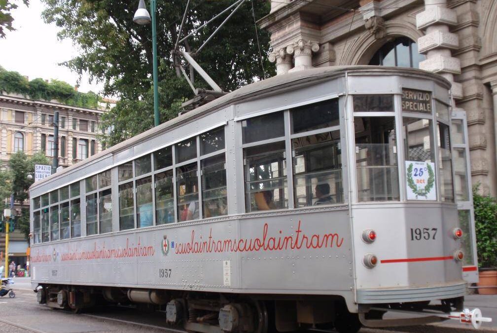 la scuola in tram