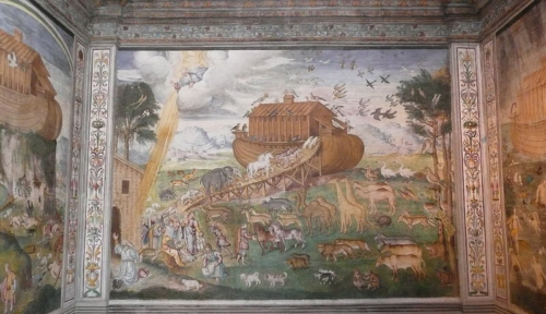 Gli unicorni di San Maurizio 1 800px San Maurizio Luini noahs ark